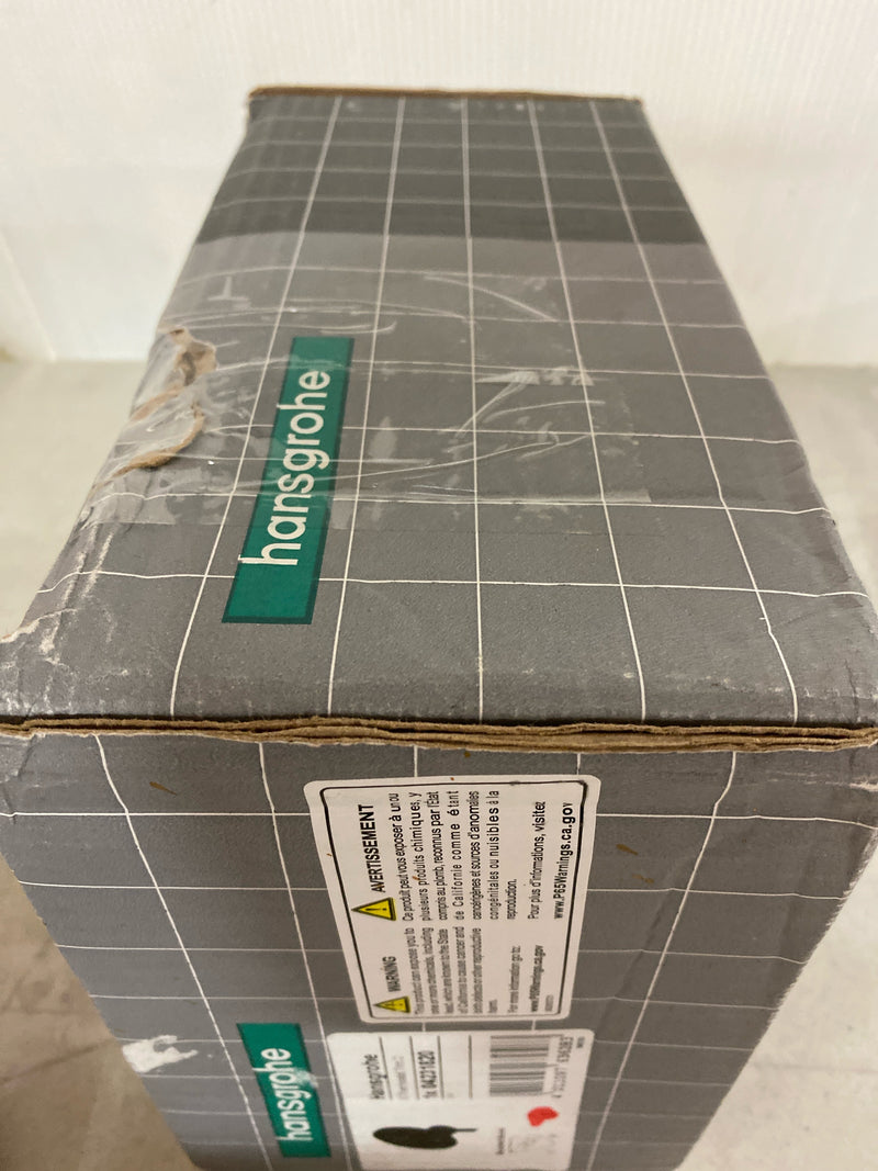 Hansgrohe 04231820 Ecostat S Thermostatic Valve Trim with Integrated Volume Control and Diverter for 2 Distinct Functions - Less Rough In - Brushed Nickel