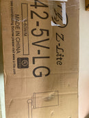 Z-Lite 742-5V-LG Thayer 5 Light 39" Wide Vanity Light - Luxe Gold