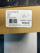 Kwikset 200CSLSQT-26 Casey Passage Door Lever Set with Square Rose - Bright Chrome