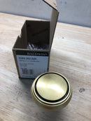 Baldwin 5088060IMR Nashville 2-5/8" Single Door Knob Handle Only from the Estate Collection - Satin Brass and Brown