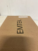Emtek 2115US14138 Modern Rectangular 7-1/4 Inch Privacy Mortise Pocket Door Lock for 1-3/8" Thick Doors - Polished Nickel