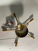 Progress Lighting P350219-109 Delayne 5 Light 16" Wide Semi-Flush Ceiling Fixture - Brushed Bronze