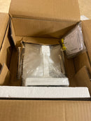 Kichler 49831WH Beacon Square 1-Light White Outdoor Hardwired Wall Lantern Sconce with No Bulbs Included (1-Pack)