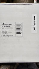 Deltana CL501EVC-26D Clarendon Grade 2 Commercial Passage Leverset from the Pro Series - Brushed Chrome