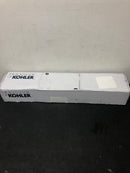 Kohler K-27426-BMB Tone 24" Towel Bar - Matte Black with Moderne Brass