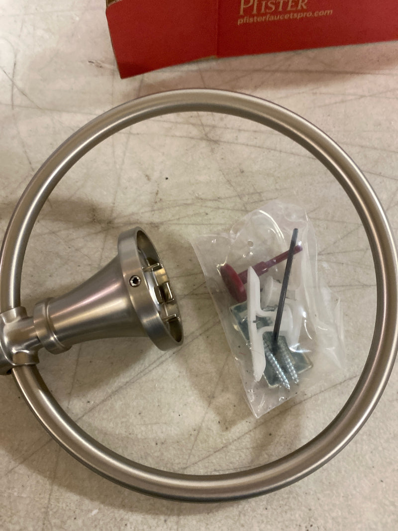 Pfister BRB-UTD0GS Universal 6-5/16" Wall Mounted Towel Ring - Spot Defense Brushed Nickel