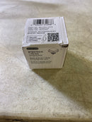 Amerock BP36975CG10 Glacio 1-3/8 Inch Square Cabinet Knob - Clear / Satin Nickel