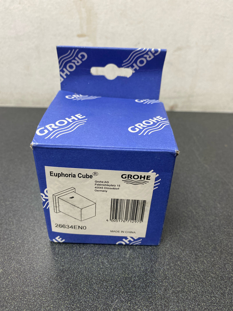 Grohe 26634EN0 Euphoria Cube Single Wall Supply Elbow with StarLight Technology - Brushed Nickel