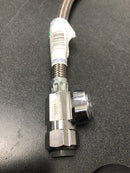 Brasscraft G2PS14B200HX F 1/2 in. Nominal Push Connect x 1/2 in. FIP x 20 in. Brass SpeediOne Braided Connector and Valve