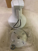 Nuvo Lighting SF77/487 4-1/2" Wide 1 Light Outdoor Flood Light - White