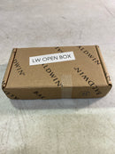 Baldwin 1030055I Square Mortise Hinge, Bright Nickel