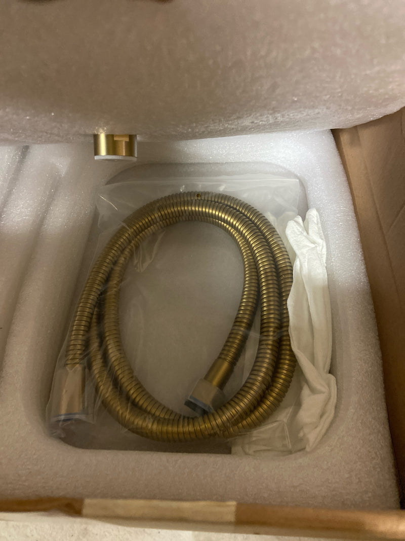 Pfister LG89-7HTBG Holliston Shower Only Trim Package with 1.75GPM Single Function Shower Head - Brushed Gold