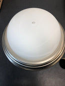 Progress Lighting P3925-09 Melon 2 Light 13.25"W Flush Mount Ceiling Fixture - Brushed Nickel