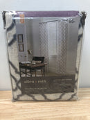 Allen + Roth 95-in Navy Light Filtering Back Tab Single Curtain Panel