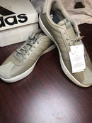 Adidas Men's VL Court 3.0, Clay/Clay/white sole, 11 Suede toed stylish