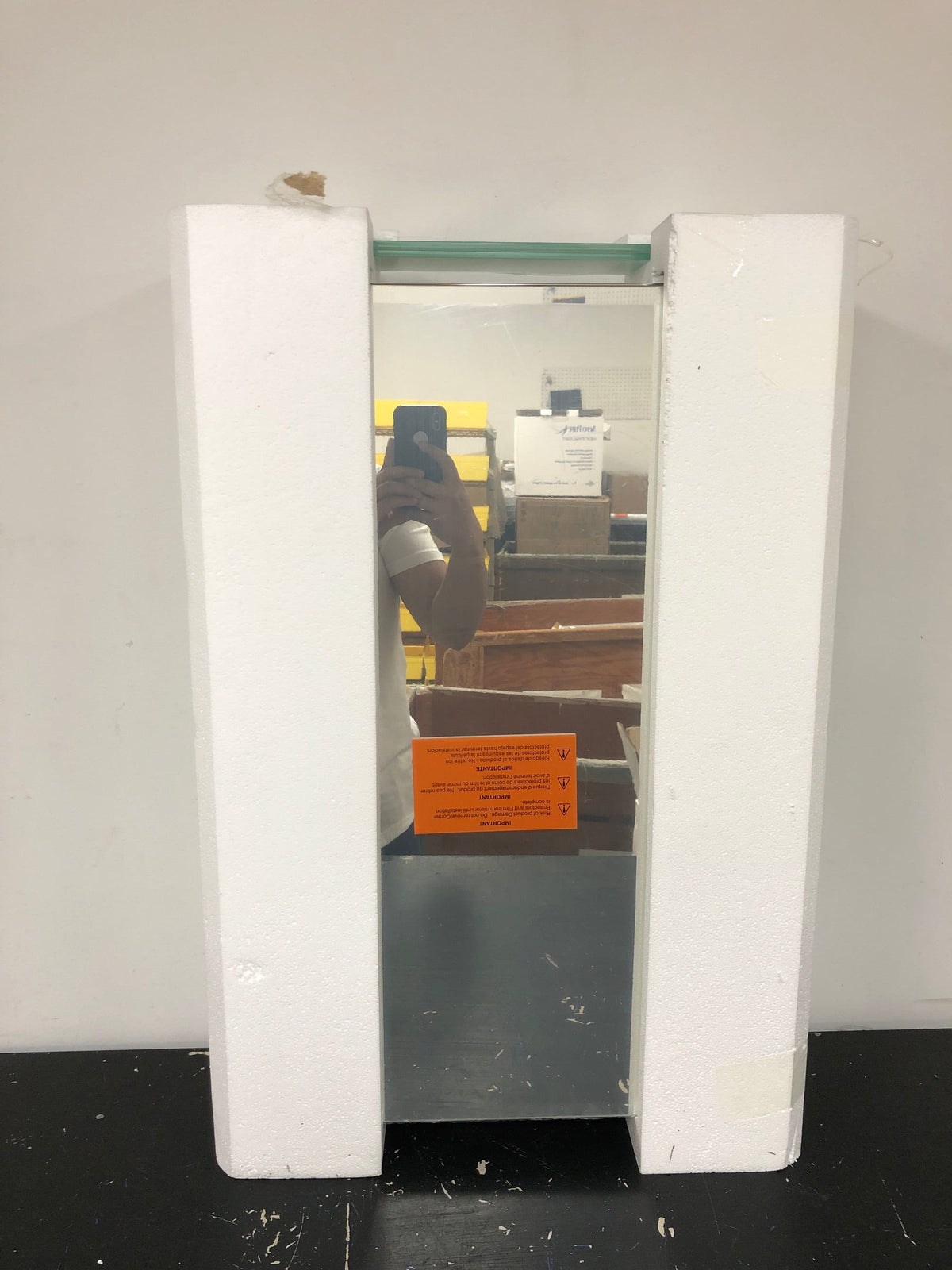 KOHLER 15-in x 26-in Surface/Recessed Aluminum Mirrored Rectangle Medicine Cabinet