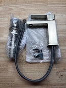 Symmons SLS3612STNPP Duro 1.0 GPM Single Hole Bathroom Faucet with Push Pop Drain Assembly - Satin Nickel