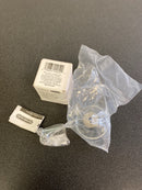 Amerock Glacio 1-3/4 in. Dia (44 mm) Clear/Polished Nickel Round Cabinet Knob