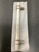 Amerock BP36650MWG10 Carrione 6-5/16 Inch Center to Center Bar Cabinet Pull - Marble White / Satin Nickel