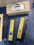 Cavilock CL400C0428 Magnetic Keyed Entry Pocket Door Lock Set with RH Snib/LH Key for 1-3/8 Inch Thick Doors - Matte Black