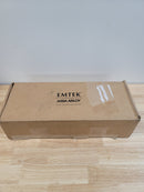 Emtek 3521FB Cheyenne Mortise Style Complete Lockset from the Sandcast Bronze and Wrought Steel Collection - Flat Black