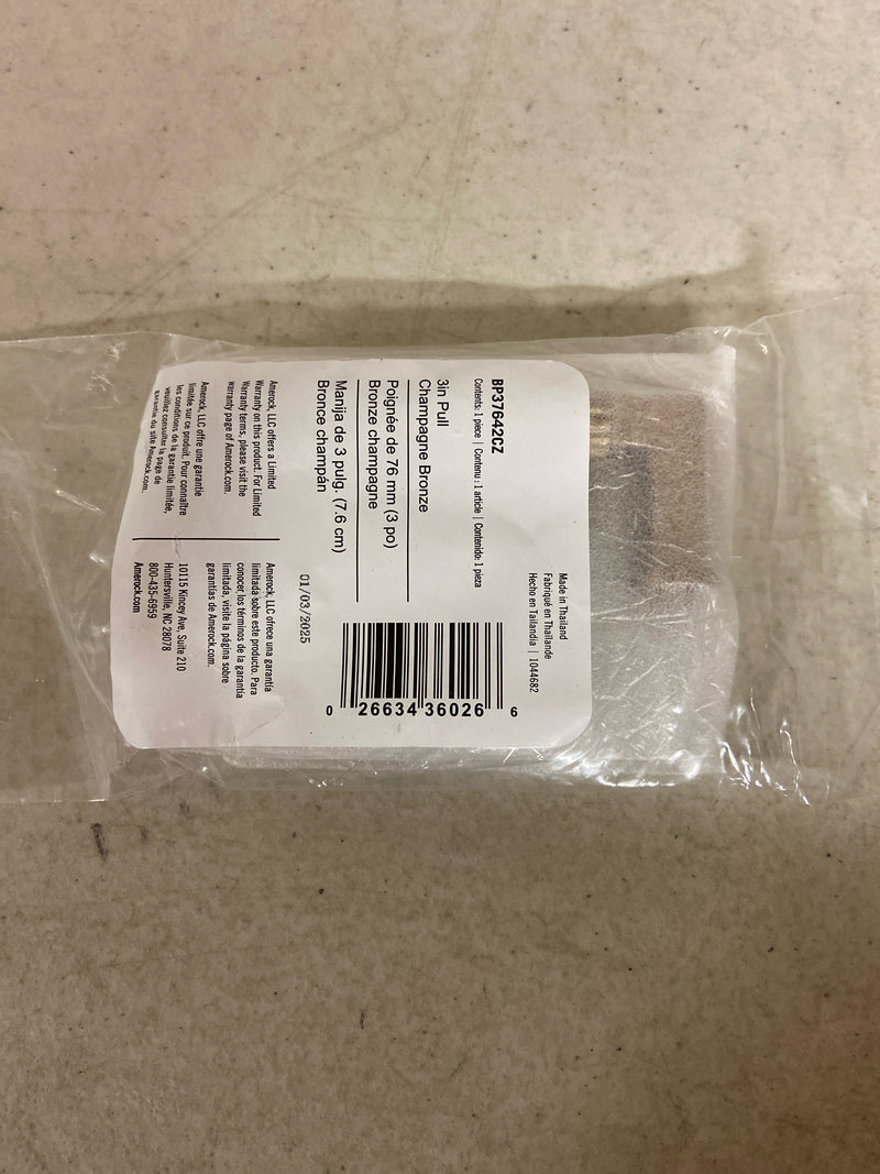 Amerock Ballard 3 inch (76mm) Center-to-Center Champagne Bronze Cabinet Pull, BP37642CZ