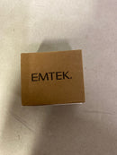 Emtek 2134US19 Square Tubular 2-1/2" Passage Pocket Door Pull - Flat Black