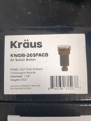 KRAUS Flat-Top Garbage Disposal Air Switch Button in Spot-Free Antique Champagne Bronze, KWDB-20SFACB