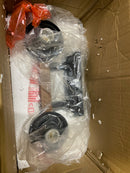 Millennium Lighting 3802-MB/WG Taos 2 Light 15" Wide Bathroom Vanity Light - Matte Black / Wood Grain