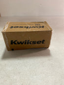 Kwikset 788HFLSQT-514 Halifax Non-Turning One-Sided Dummy Door Lever with Square Rose - Matte Black