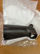 Moen 3806BRB 5 3/4" Wall Mounted Tub Spout with 1/2" IPS Connection from the Monticello Collection (With Diverter) - Mediterranean Bronze
