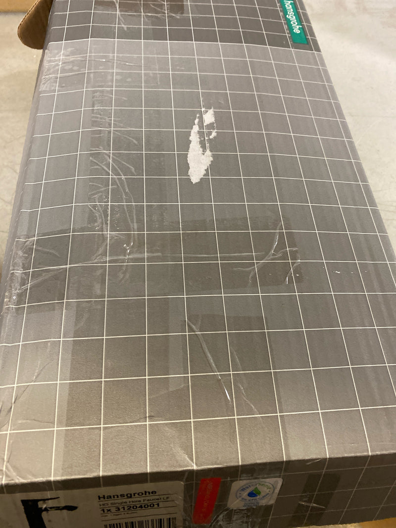 Hansgrohe 31204001 Metris 1.0 GPM Single Hole Bathroom Faucet with EcoRight and Quick Clean Technologies - Less Drain Assembly - Chrome