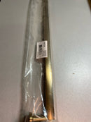 Emtek 87002US4 Freestone 18 Inch Center to Center Bar Appliance Pull from the Urban Modern Collection - Satin Brass