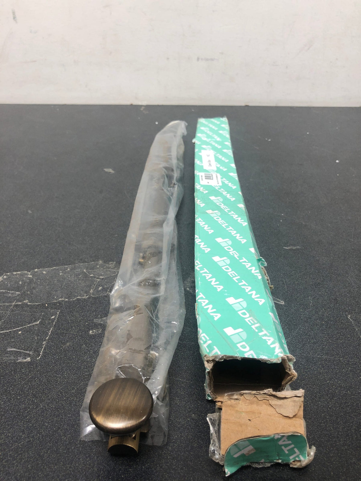 Deltana 18SB5 18" Surface Bolt - Antique Brass