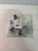 Franklin Brass P41758K-FB-B Lombard 1 Inch Square Cabinet Knob - Pack of 5 - Matte Black