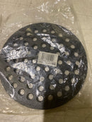 Oatey 436712 Round 6-7/8 in. Black Cast Iron Floor Drain Cover