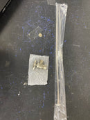 Signature Hardware SH251BN Toilet Supply Kit with 5/8" OD X 3/8" OD Angle Stop - Brushed Nickel