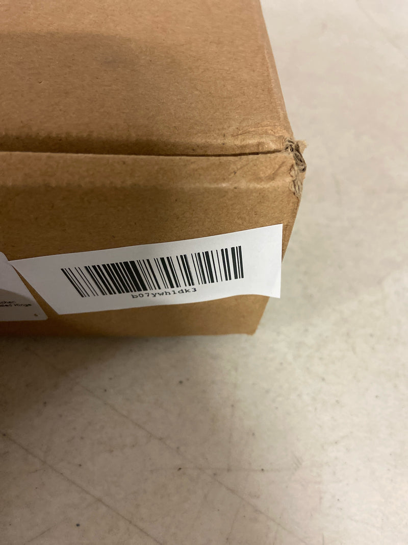 Ravinte 60 Pack (30 Pairs) 1/2 Inch Overlay Soft Close Hinges for Kitchen Cabinets - Satin Nickel Hidden Concealed Hinge, Stainless Steel, Self Closing