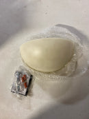 Metropolitan N2031-1 6" Tall Wall Sconce with Alabaster Stone Shade - White