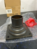 Z-Lite 533PM-ORB Square 6" Wide Marine Grade Pier Mount Base - Oil Rubbed Bronze