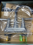 Glacier bay HD67513W-6C01 Melina 4 in. Centerset Double-Handle High-Arc Bathroom Faucet in Polished Chrome