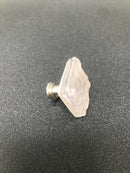 Sietto K-228 Glacier 1-1/4 Inch Square Cabinet Knob