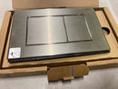 Geberit Sigma 40 Push Plate Square Brushed Stainless Steel for Sigma Cistern 8 cm (UP720) and 12 cm (UP320)