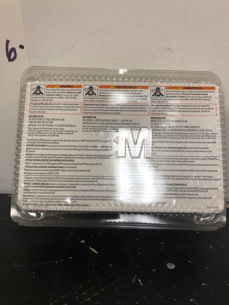 3M Cartridge & Filter Performance Supply Kit Organic Vapor A1P2