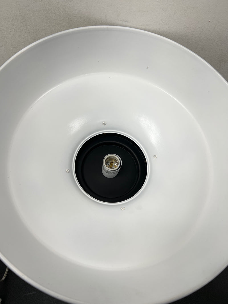 Austin Allen 9D328A Oakwood Urban/Industrial Metal Shade Pendant Lighting Fixture, 1-Light 100 Watt, 7"H x 18"W, Aged Brass