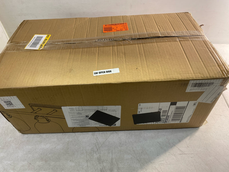 Kaisite 8095ML-03BG-US 23 in. 3-Light Black and Gold Vanity Light 60-Watt Bathroom Light Fixture Dimmable Sconces Wall Lighting