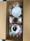 Hampton bay SW19151R MWH Caprice 52 in. Integrated LED Indoor Matte White Ceiling Fan with Light Kit and Remote Control