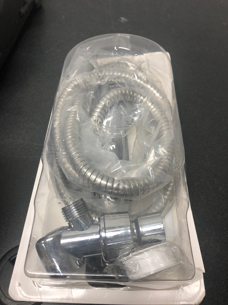 Glacier bay 84930001HC 4 in. 6-Spray Wall Mount Handheld Shower Head in Chrome