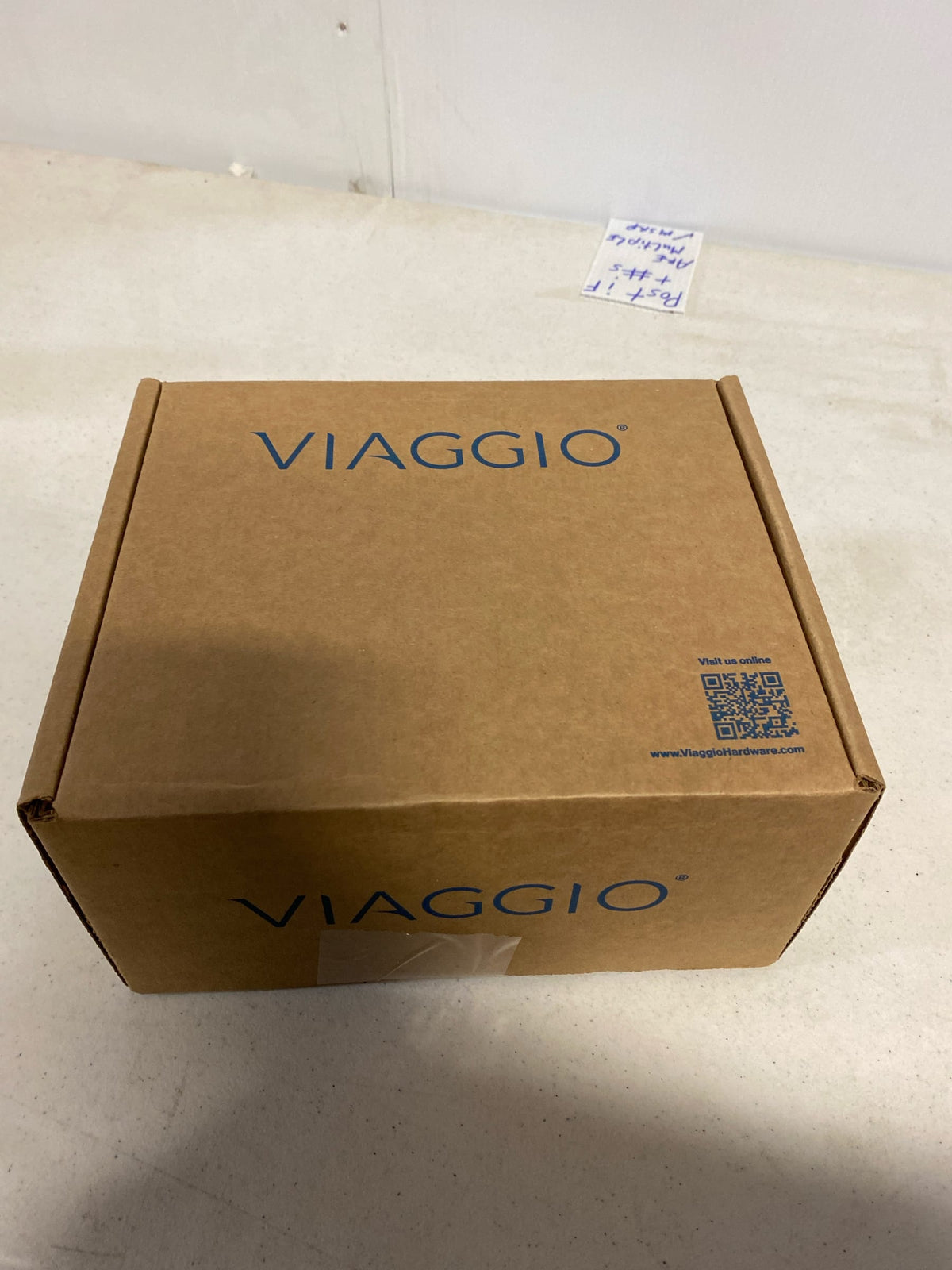 Viaggio CLOCLO_Combo_238 Circolo Solid Brass Single Cylinder Keyed Entry Door Knob Set and Deadbolt Combo Pack - 2-3/8" Backset - Satin Black