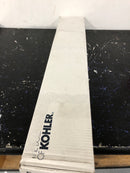 Kohler K-26314-BN Statement 31-1/2" Deluxe Slidebar With Integrated Water Supply - Vibrant Brushed Nickel